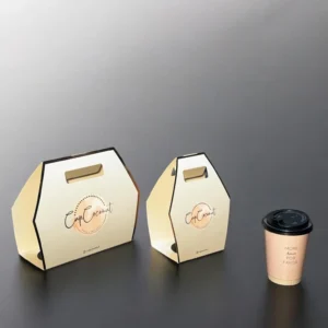 ikili kahve taşıyıcı ve tekli kahve taşıma çantası