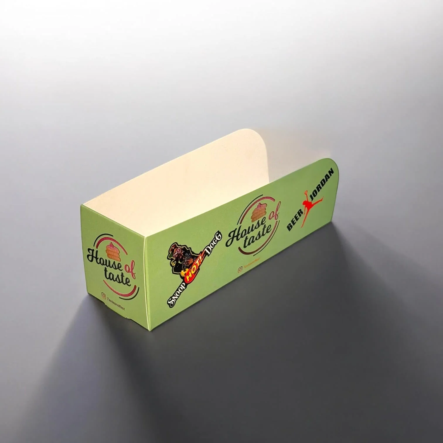 sosisli sandviç kutusu, sosisli sandviç ambalaj, hot dog kutusu